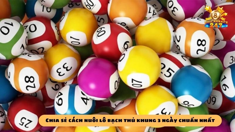 Bí quyết nuôi bạch thủ lô khung 3 ngày tuyệt đối chính xác